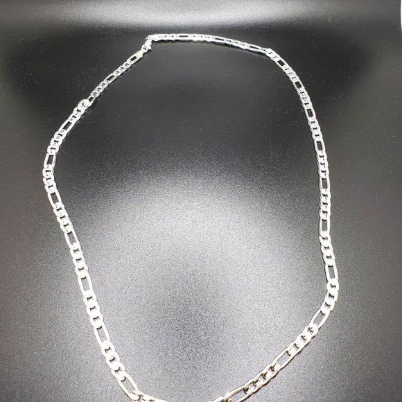 Other - Sterling silver 24" Figaro chain
